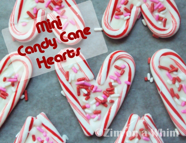 Mini Candy Cane Hearts