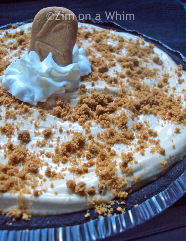 Biscoff Cream Pie | Zim on a Whim