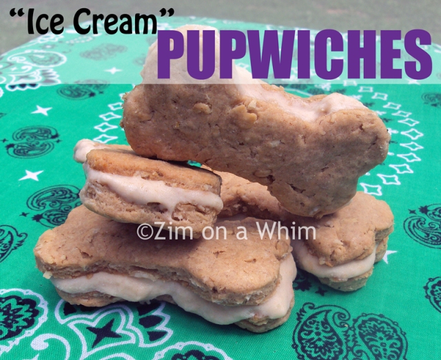 Pupwiches - Homemade Ice Cream Sandwiches for Dogs | Zim on a Whim